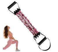 Bandas De Resistencia: Estirador Muscular De Látex De 135 Libras, Expansor De Pecho Ajustable, Extractor De Pedal De Triple Tubo | Entrenamientos De Yoga En El Gimnasio, Tonificación Corporal En