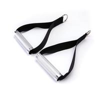 Bandas de resistencia, mango de gimnasio, accesorios de máquina de cable, agarre de metal para bandas de entrenamiento de fitness, tríceps, ejercitador, equipo de fitness