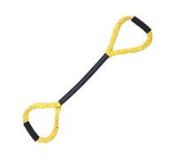 Bandas de resistencia para boxeo, entrenamiento de karate, fitness, expansor de pecho, bandas de ejercicio, color amarillo, 15 libras