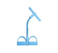 Bandas de Resistencia para Ejercicio - Tensor de Pedal para Entrenamiento - Elástico De 4 Tubos para Estiramiento Tobillero para Yoga, Deporte, Gimnasio, Exterior, Interior, Fitness Y Entrenamiento