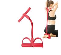 Bandas de Resistencia para Ejercicio - Tensor de Pedal para Entrenamiento - Palanca Extensora Portátil De Tobillo con 4 Tubos para Hogar, Yoga, Deporte, Entrenamiento, Viaje, Gimnasio