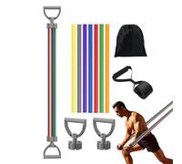 Bandas De Resistencia Para Fitness | Bandas De Resistencia Fitness Con Siete Puertos - Cuerda Tensión Potenciación Multifuncional Portátil Hogar Abdominales Piernas