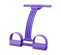 Bandas de resistencia para pedales - Juego de ejercicios de látex de 8 tubos con asas, equipo de entrenamiento multifuncional | Solución de fitness para gimnasio domi