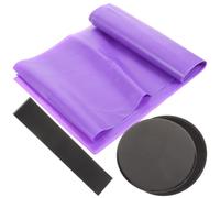Bandas de Resistencia para Yoga y Abdomen, Set Portátil | Látex y Pvc, Diseño Elástico Varias Piezas, para Principiantes en Casa y Superficies de Alfombra