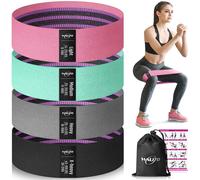 Bandas de resistencia WALITO para piernas y gl teos, bandas de tela para ejercicios de yoga, pilates, rehabilitaci n, fitness y entrenamiento en