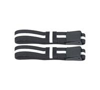 Bandas de restricción de flujo sanguíneo de Culnflun, bandas de oclusión de 2 piezas correas musculares altamente elásticas para brazos trabajos s negros