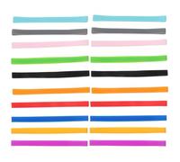 Bandas de Silicona Flexibles 20 Piezas para Fijación de Libros Color Aleatorio
