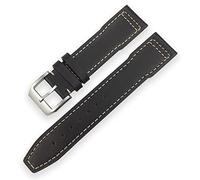 Bandas de vigilancia de la correa de 21 mm de 21 mm para el cronógrafo IWC Mark Spitfire Watch Accesors Portuguese Bracelete