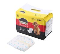 Bandas del Vientre para Perros Machos, Pantalones Sanitarios Absorbentes Suaves de Pañales de Perros Machos Desechables Envolturas para la Casa para el Entrenamiento de la Casa (XS)
