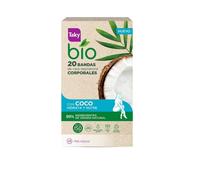 Bandas Depilatorias Corporales Bio con Coco