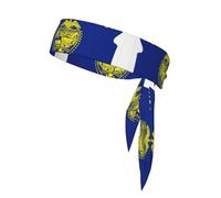 Bandas deportivas para la cabeza con estampado de mapa de la bandera del estado de Oregon, bandanas, bandanas, banda para el cabello, bandas atléticas para correr y tenis