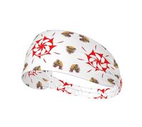 Bandas elásticas antideslizantes que absorben el sudor con rotación de ocho direcciones para mujeres y hombres, diadema de entrenamiento para gimnasio, correr, yoga, tenis