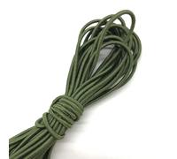 bandas elásticas, banda elástica para coser, Banda elástica, cinturón elástico, 5 yardas 2 mm redonda colorida Cuerda de goma Línea Accesorios costura DIY