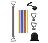 Bandas Elásticas | Bandas De Resistencia Fitness Con Siete Puertas | Cuerda Tensión Potenciación Multifuncional Portátil Hogar Abdominales Piernas