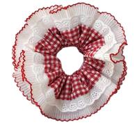 Bandas elásticas de encaje para el pelo para coleta, coletero para mujer, estilo vintage