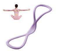 Bandas elásticas de fitness con asas - Elásticas de silicona en forma de 8 para estiramiento, cuerda de entrenamiento para ejercicios de brazos pectorales hombros y parte del cuerpo