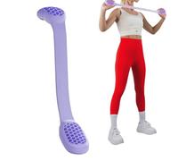 Bandas elásticas de fitness para mujer, 2 en 1, mango de dedos y cuerda elástica de estiramiento, equipo ergonómico para culturismo, espalda para hombres, adolescentes, familia