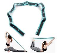 Bandas Elásticas de Resistencia, Cinturon Yoga, Banda de Estiramiento de Yoga, Yoga Stretching Band per Yoga, para Fitness, Pilates y Gimnasia