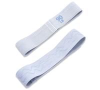 Bandas Elasticas De Tela 2 Bandas Elásticas de Resistencia for Fitness, Yoga y Pilates, Extensor Caderas, Gimnasio, Entrenamiento Ejercicios(Blue-90LB)