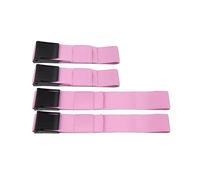 Bandas Elasticas Fitness Juego de 4 Bandas rígidas restricción del Flujo sanguíneo for Entrenamiento Brazos, piernas y glúteos. Bandas oclusión for Hombres Mujeres(4 Pink)