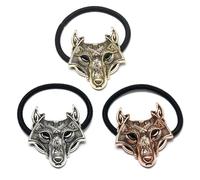 Bandas elásticas fuertes, accesorios distintivos para el pelo, accesorio elástico de metal con adornos de animales, bandas para el pelo