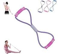 Bandas Elásticas Musculación Cintas De Resistencia Antideslizantes con Gomas Elásticas Fitness para Piernas Glúteos Brazos Yoga (Púrpura)