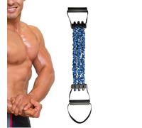 Bandas elásticas para ejercicio, bandas de resistencia de fitness, extractor de tobillo con pedal, expansor de pecho de alta elasticidad con asa, equipo de fitness de látex, ejercitador de fuerza