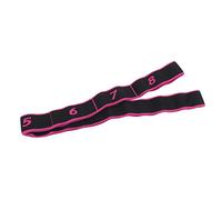 Bandas Elásticas para Ejercicios, Bandas Elásticas para Ejercicios, Cinturón de Resistencia, Accesorio para Ejercicios de Cabestrillo para Yoga, Banda Elástica para Tirar hacia Arriba,(Rosa roja)