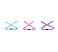 Bandas elásticas portátiles para ejercicios de cuerpo completo, correa ajustable para transportar botas de esquí, tejido de algodón agradable