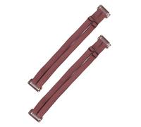 Bandas para adelgazar facial, bandas de levantamiento facial, correa invisible para adelgazar, tiras de parche antiarrugas, herramientas con clips, 2 piezas, color marrón, correa de elevación instant