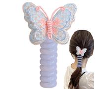 Bandas para el pelo de alambre para teléfono, bandas trenzadas para el pelo | Bonitas cintas elásticas para el cabello que no dañan el pelo, para uso diario