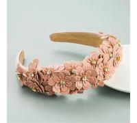 Bandas para el pelo de boda románticas con flores para mujer, con flores, para la playa, con relleno