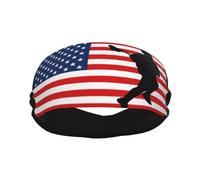 Bandas para el sudor para hombres Vintage Brasil Bandera brasileña Entrenamiento Diademas deportivas para hombres Diadema absorbida Moda Diadema ancha para correr Baloncesto Fútbol Ciclismo Tenis