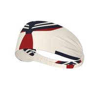 Bandas para el sudor para traje de marinero, diademas antideslizantes, banda para la cabeza para deportes al aire libre, entrenamiento, correr, para hombres y mujeres