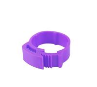 Bandas Para Patas De Pollo Anillos ajustables for patas de pollo, 20 a 24 mm, con trinquete y hebilla sin número, for cría pollos, patos, gansos palomas, 50 o 100 unidades(Purple,100Pcs)