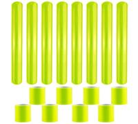 Bandas Reflectantes 16 Piezas de Bandas Reflectantes para Correr, Pulseras Deportivas Reflectantes para Brazos y Tobillos, Banda Luminosa/Cintas Reflectantes para Deportes al Aire Libre/Ciclismo