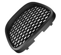 bandas rejilla automóvil Para Seat para León MK2 1P para Altea para Toledo Mk3 2004-2009 Rejilla Parachoques Delantera Sin Emblema Nido Abeja(Matte Black)