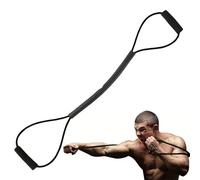 Bandas resistentes al boxeo de sombra, banda resistente a la cuerda de tensión de boxeo | Cuerda de tracción de entrenamiento de agilidad con asas cómodas,