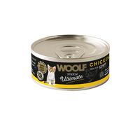Bandeja 12 latas - Woolf Ultimate Húmedo Gatito Pollo 85gr