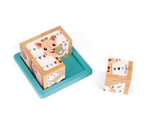 Bandeja 4 Cubos Sophie la Girafe Janod