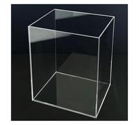 Bandeja acrílica para fotografía, tanque de agua transparente profundo y poco profundo, caja de almacenamiento de 3.9/7.9/11.8 pulgadas de alto, accesorios para fotografía publicitaria cosmética (30 x