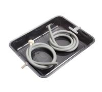 Bandeja acrílica para lavado de fotos Darkroom con puerto de drenaje para el desarrollo de películas, ideal para entusiastas de la fotografía, compatible con procesamiento negativo de 8 x 10, 4 x 5, 5