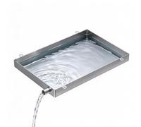 Bandeja Aire Acondicionado Bandeja Goteo Aire Acondicionado Inoxidable | Bandeja de Goteo para Condensado de Aire Acondicionado, Personalizable, de 30-120 cm Ancho(W55xD55cm (22x22in))