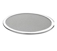 Bandeja Antiadherente for Pizza, Bandeja for Hornear, Red Metálica De Aluminio, 1/2 Piezas