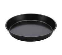 Bandeja antiadherente para hornear para cocinar, bandeja de pizza negra, bandeja para pizza, bandeja para hornear pizza, bandeja para hornear para el hogar, restaurante, cocina, parrilla, microondas