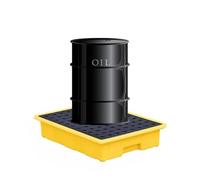 Bandeja antiderrames, plataforma modular industrial, tarima de contención for almacenes y fábricas, antifugas (17 estilos)(50 * 36 * 10cm)