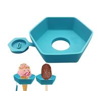 Bandeja antigoteo para helados, apta para lavavajillas, evita manchas en el suelo de la ropa