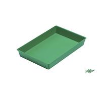 Bandeja apilable de PP 247 x 150 x 30 mm Verde