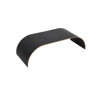 Bandeja AYTM Curva, negra, 62 x 25 x 16 cm, madera