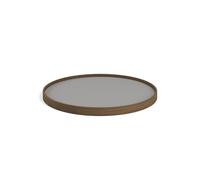 Bandeja Bølling Ø50 Roble Ahumado con Tapa en Gris/ Gris Oscuro